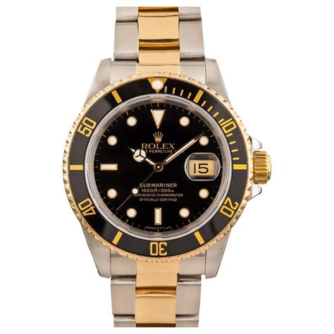 cambiare data rolex 16613|Rolex Submariner Date 16613 S Serial Circa 1994 40mm Black .